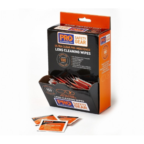 Ultra Clear Lens Cleaning Wipes Alcohol Free