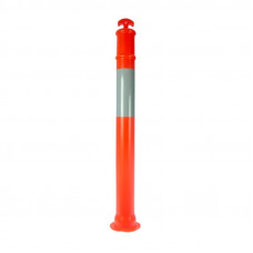 Orange Hi-Vis T-Top Bollard STEM ONLY