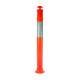 Orange Hi-Vis T-Top Bollard STEM ONLY