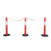 Orange Hi-Vis T-Top Bollard STEM ONLY Orange Hi-Vis T-Top Bollard STEM ONLY