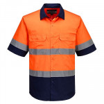MA402 - Industrial Hi-Vis Lightweight Contrast Shirt S/S