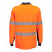 MP613 - Hi-Vis Class D/N Contrast Polo Shirt L/S