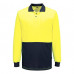 MP615 - Hi-Vis Contrast Class D Polo Shirt L/S