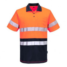 MP616 - Hi-Vis Contrast Polo Shirt S/S