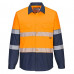 MS105 - Hi-Vis Stretch Contrast Shirt L/S