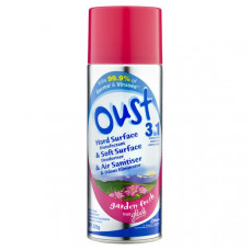 Oust™ 3 in 1 Garden Fresh - Hard Surface Disinfectant, Soft Surface Deodoriser and Fights Tough Odours 325g