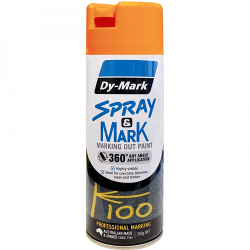 Spray & Mark 350g - Fluro Orange Spray & Mark 350g - Fluro Orange