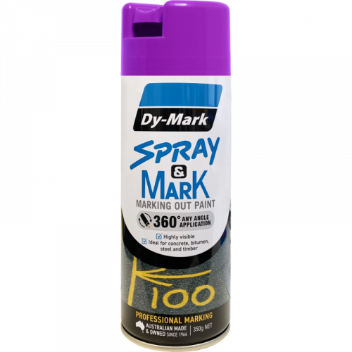 Spray & Mark 350g - Fluro Violet Spray & Mark 350g - Fluro Violet