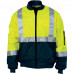 HIVIS 2 TONE BOMBER JACKET WITH CSR R/TAPE