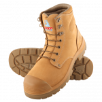 Steel Blue Safety Boot - Argyle with Bump Cap