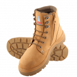 Steel Blue Safety Boot - Argyle with Zip