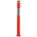 Orange Hi-Vis Bollard and Base - 8kg - PACK OF 3