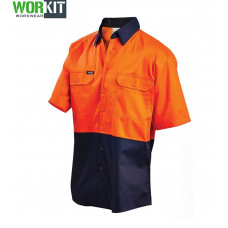 Hi-Vis 2-Tone Lightweight Drill Shirt