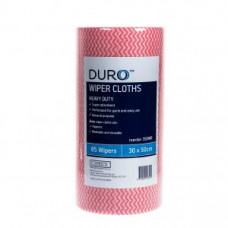 Duro Wiper Roll Heavy Duty Red 50cm x 30cm