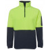 Hi-Vis 1/2 Zip Polar Fleece