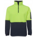 Hi-Vis 1/2 Zip Polar Fleece