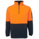 Hi-Vis 1/2 Zip Polar Fleece