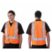 Fluoro H Back Safety Vest - Reflective