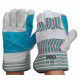 ProChoice Leather Glove - Green/Grey Stripe (EN388) - 3232