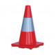Orange Hi-Vis Traffic Cone - 450mm