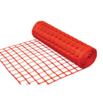 Orange Safety Barrier Mesh - 1m x 50lm
