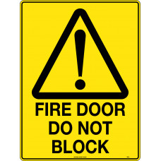 Fire Door Do Not Block