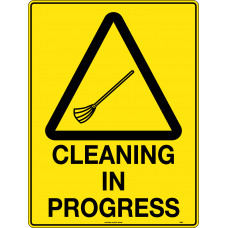 Cleaning In Progress