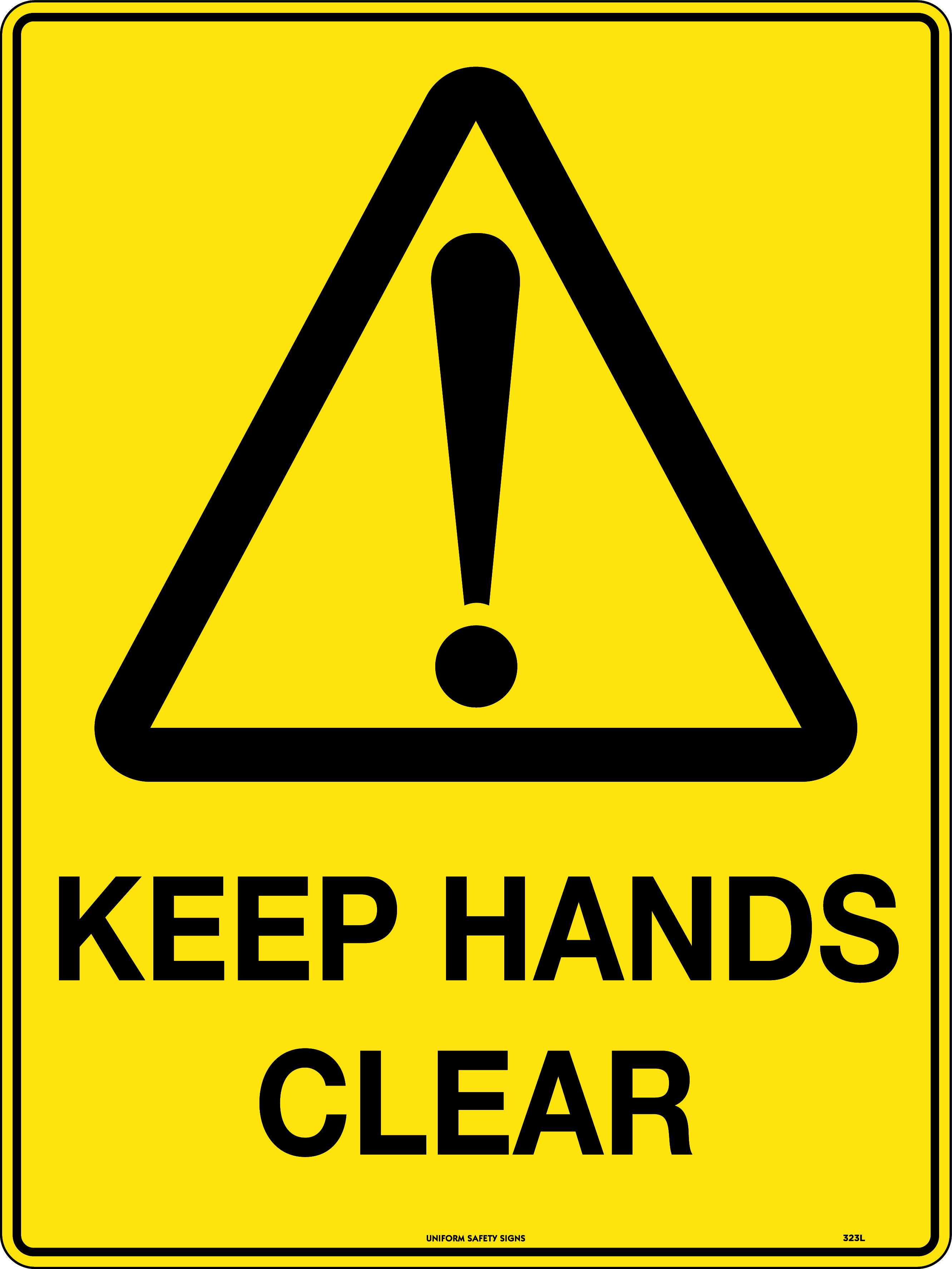 Keep Hands Clear