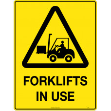 Forklifts In Use