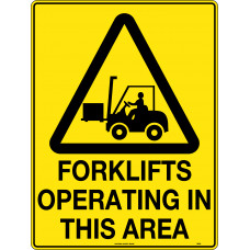 Forklifts Operating In This Area