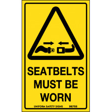 Seatbelts Must Be Worn