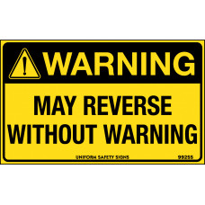 Warning - May Reverse Without Warning