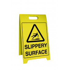 Corflute Sign Stand - Slippery Surface