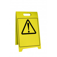 Corflute Sign Stand - Caution Custom