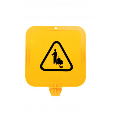 Lock-In Sign Frame - Cleaning Pictogram