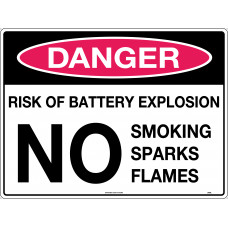 Danger - Risk Of Battery Explosion