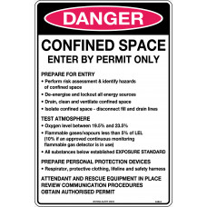 Danger - Confined Space Rules