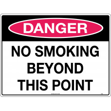 Danger - No Smoking Beyond This Point