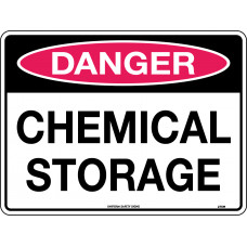Danger - Chemical Storage