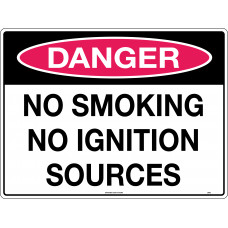 Danger - No Smoking No Ignition Sources