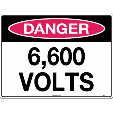 Danger - 6600 Volts