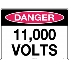 Danger - 11,000 Volts