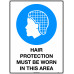 Hair Protection Must Be Worn In This Area