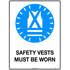 Safety Vests Must Be Worn