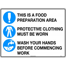 This Is A Food Preparation Area