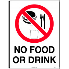No Food Or Drink