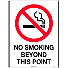 No Smoking Beyond This Point