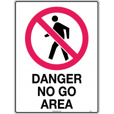 Danger No Go Area