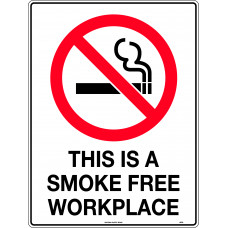 This Is A Smoke Free Workplace