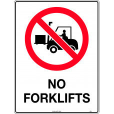No Forklifts